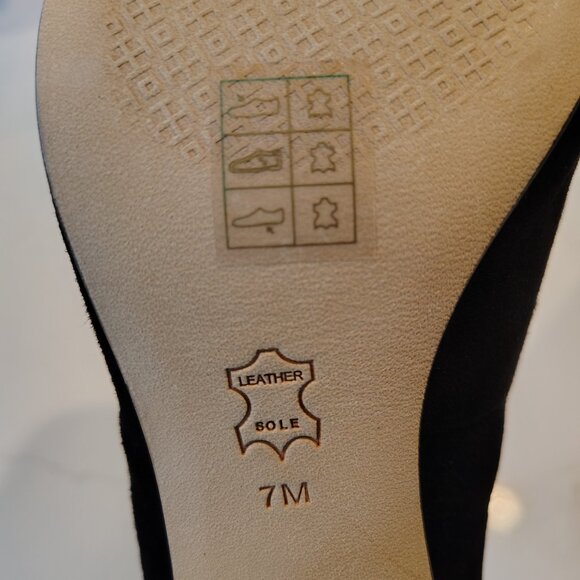 Tory Burch - Suede & Patent Leather Jessa Loafers - Picture 5 of 6